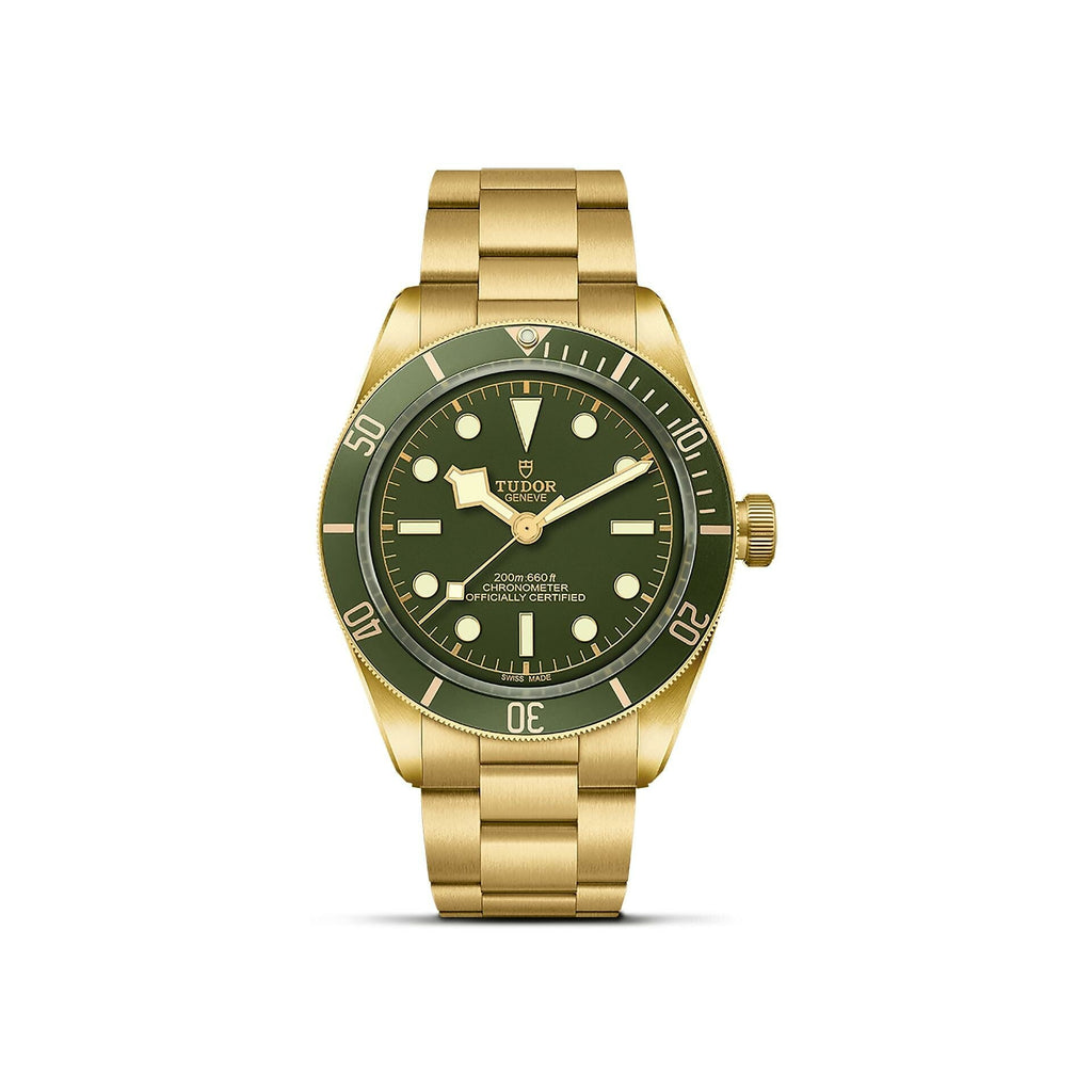 Montre TUDOR Black Bay 58 18K, boîtier en or jaune, 39 mm, bracelet en or jaune