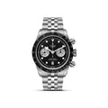 Montre TUDOR Black Bay Chrono, boîtier en acier, 41 mm, bracelet en acier