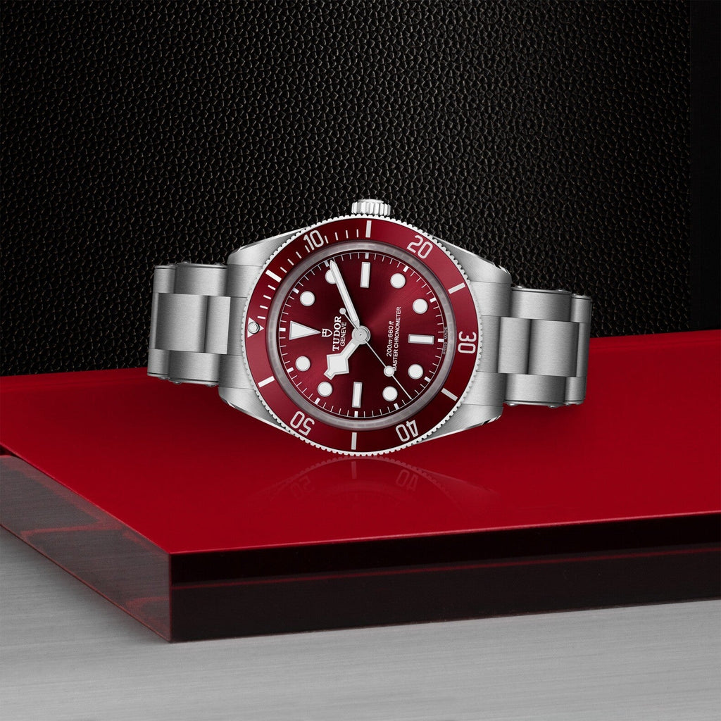 Montre TUDOR Black Bay 58, boîtier en acier, 39 mm, cadran bordeaux