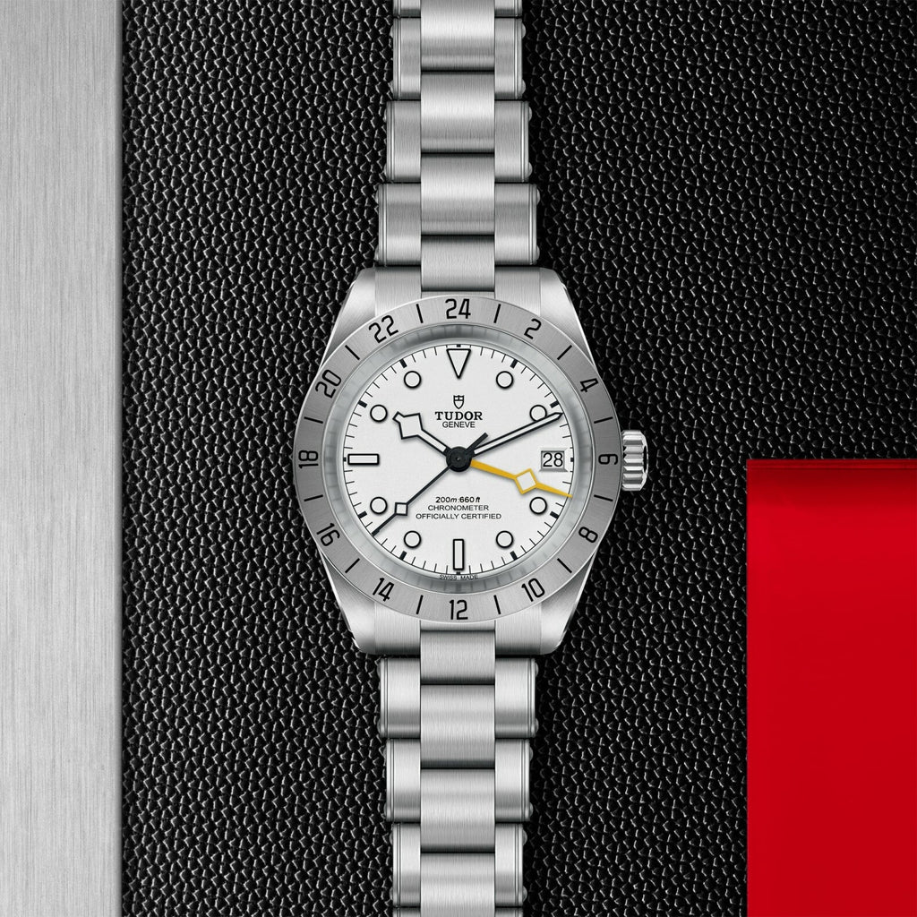 Montre TUDOR Black Bay Pro, boîtier en acier, 39 mm, cadran opalin