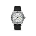 Montre TUDOR Black Bay Pro, boîtier en acier, 39 mm, bracelet hybride caoutchouc et cuir