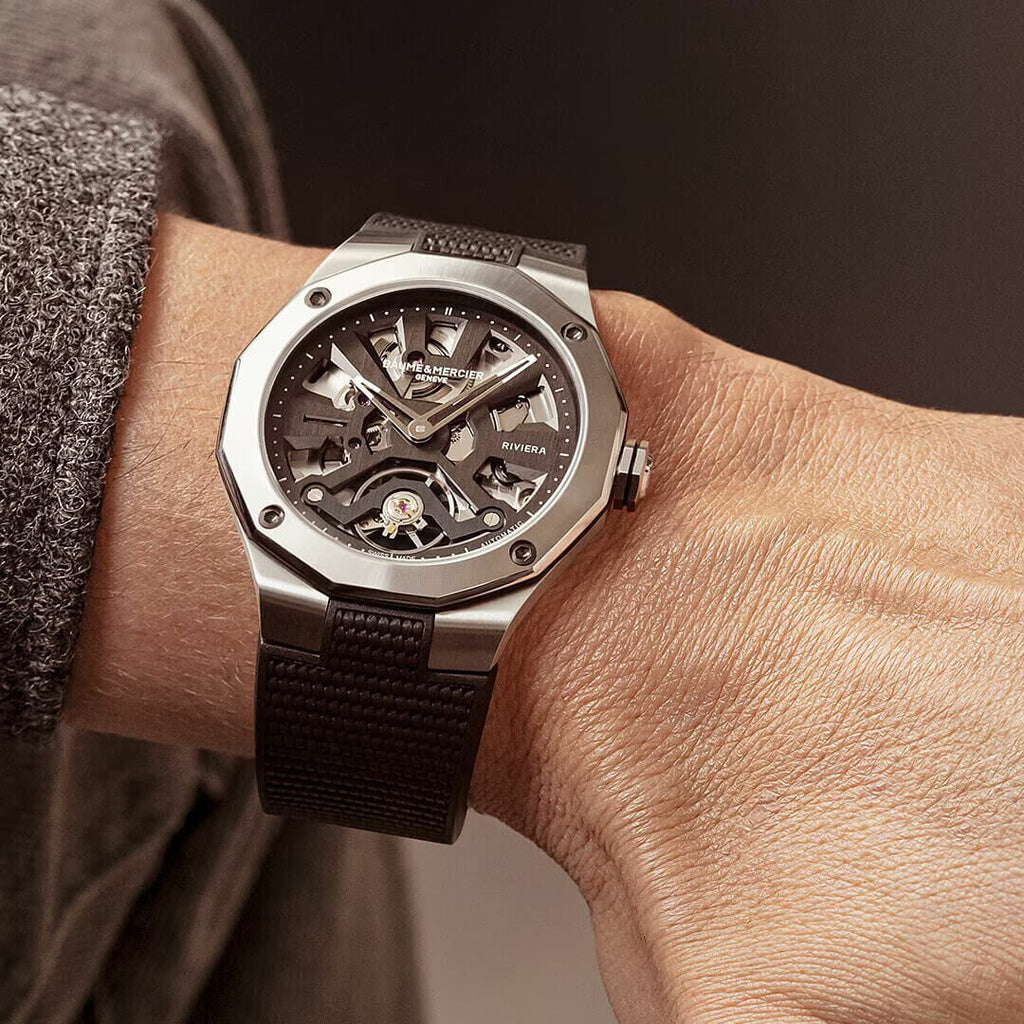 Coup de cœur            Montre Baume & Mercier Riviera Automatique Squelette 10721