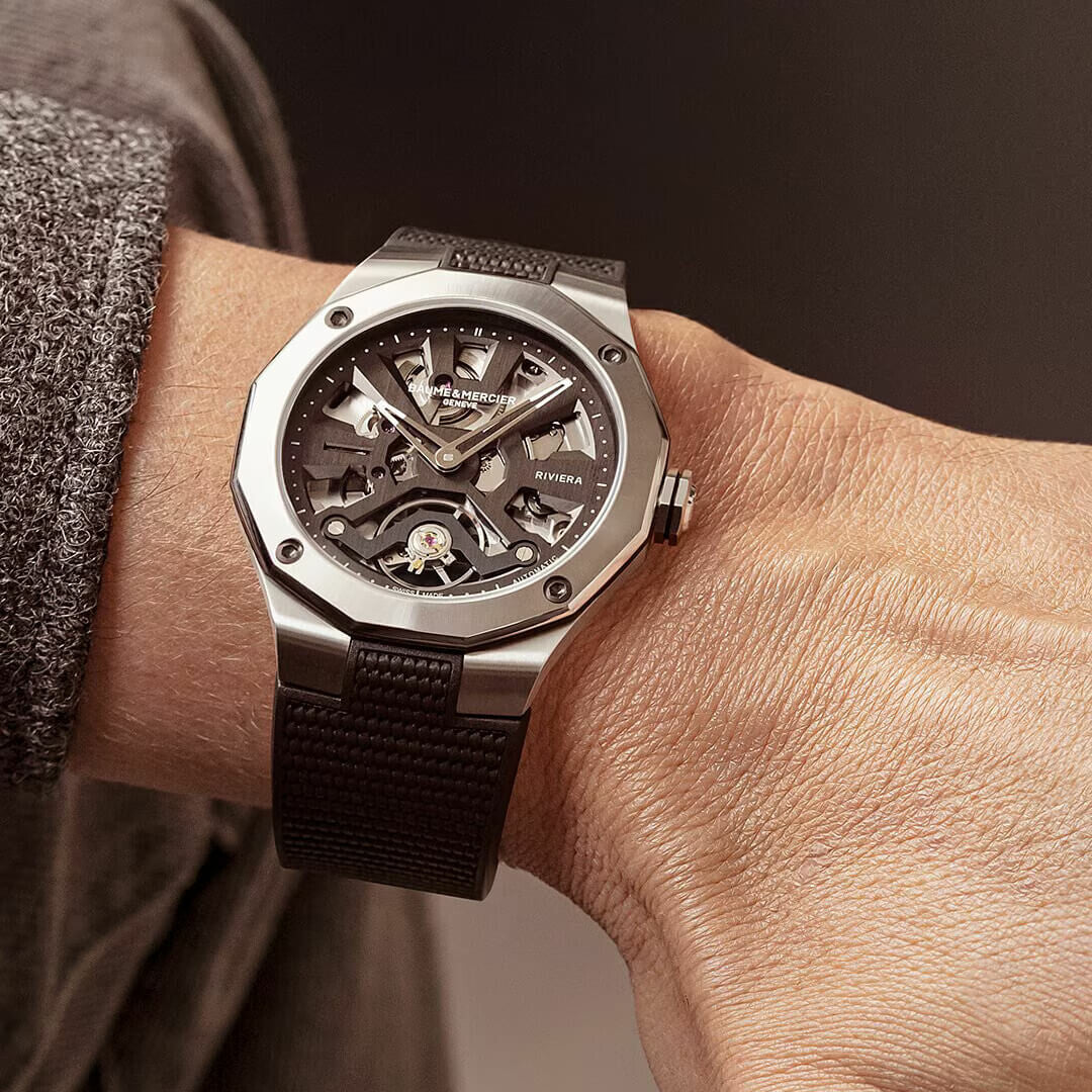 Coup de cœur            Montre Baume & Mercier Riviera Automatique Squelette 10721