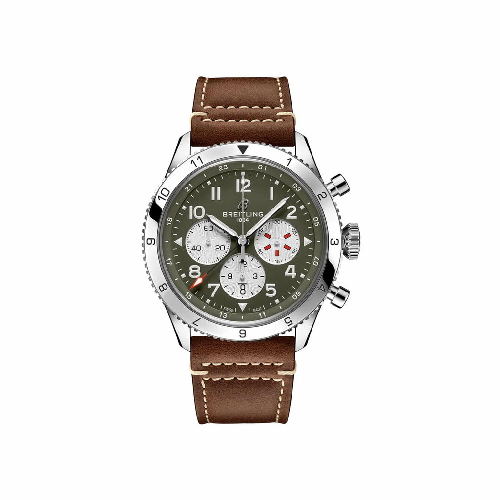 Montre Breitling Super AVI B04 Chronograph GMT 46 Curtiss Warhawk
