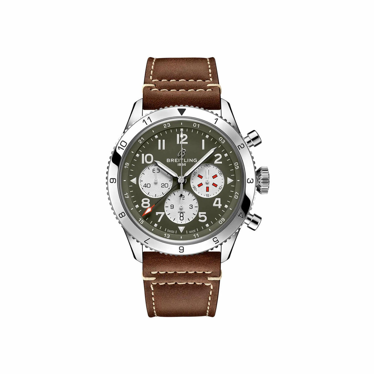 Montre Breitling Super AVI B04 Chronograph GMT 46 Curtiss Warhawk