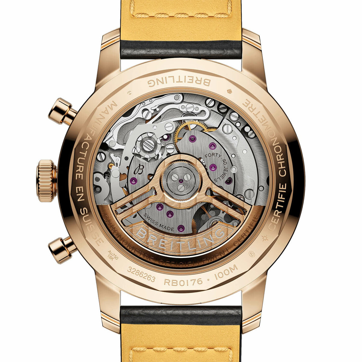 Montre Breitling Top Time B01 Or Rouge