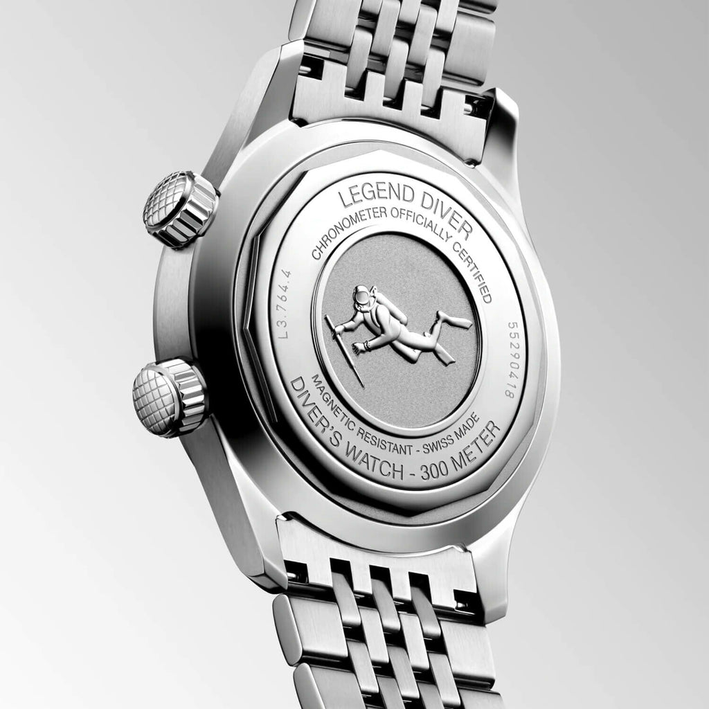 Montre Longines Legend Diver 39mm L3.764.4.96.6