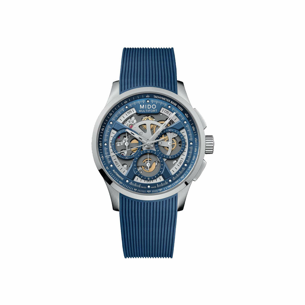 Montre Mido Multifort Skeleton Chronograph M038.662.17.040.00