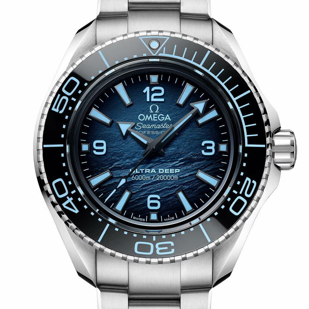 Montre Omega Seamaster Planet Ocean 6000M Ultra Deep Co-Axial Master Chronometer 45,5mm Summer Blue