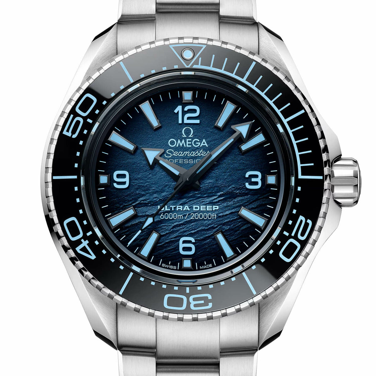 Montre Omega Seamaster Planet Ocean 6000M Ultra Deep Co-Axial Master Chronometer 45,5mm Summer Blue