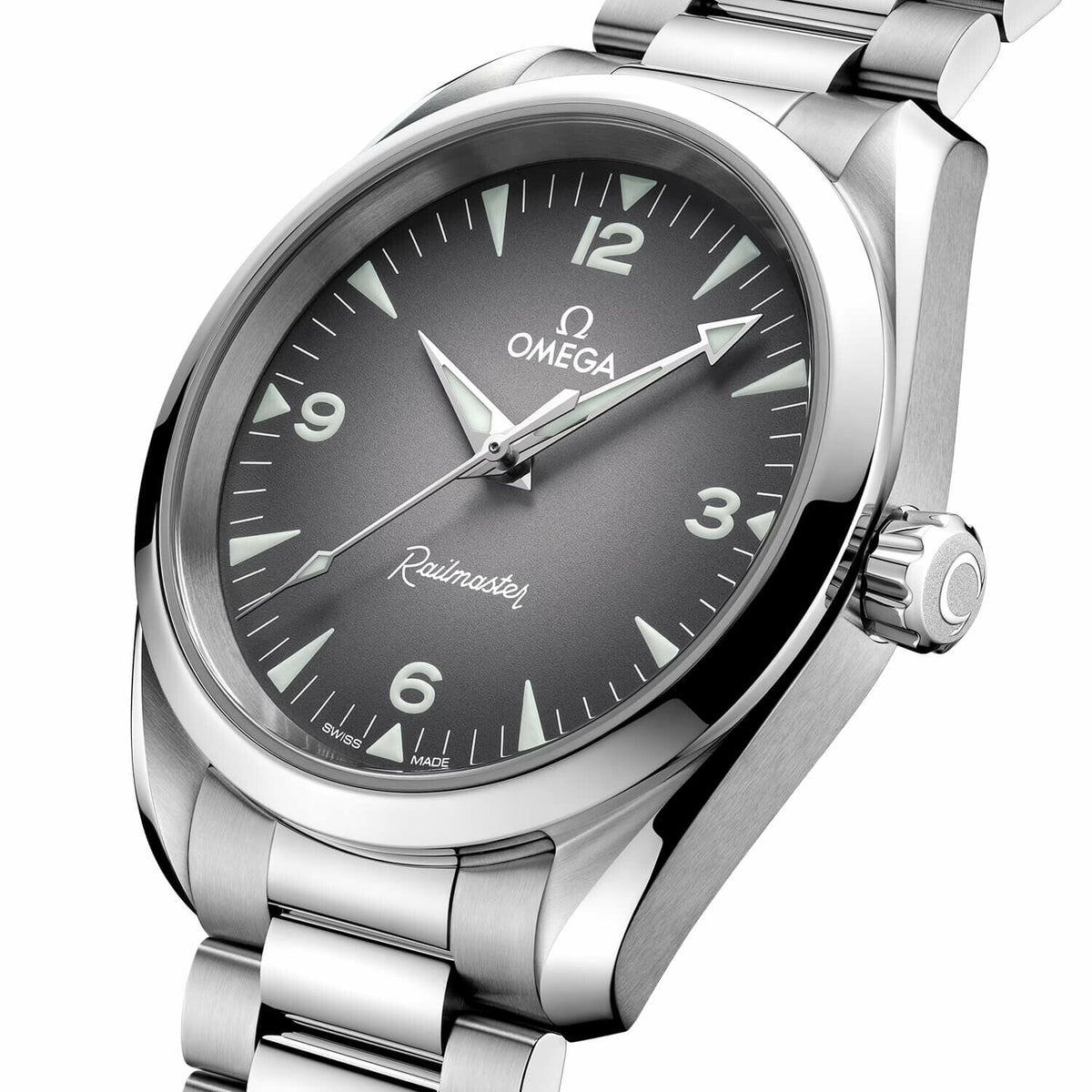 Montre OMEGA Seamaster Railmaster Co-Axial Master Chronometer 38mm