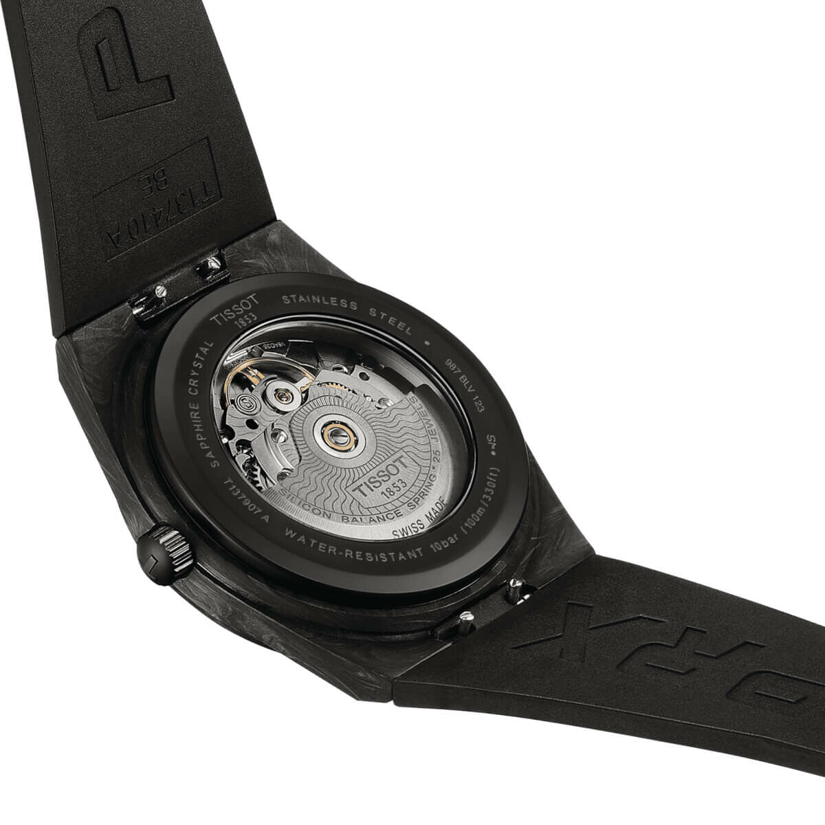 Montre Tissot PRX Powermatic 80 40mm Carbone