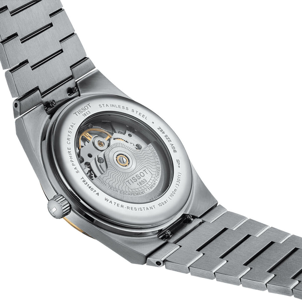 Montre Tissot PRX Powermatic 80 Steel & 18K Gold Bezel