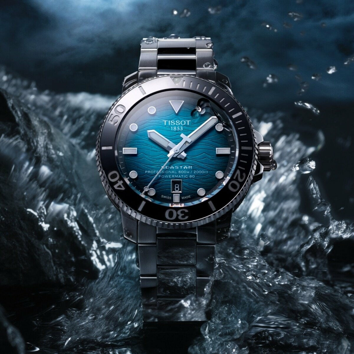 Montre Tissot Seastar 2000 Professional Powermatic 80